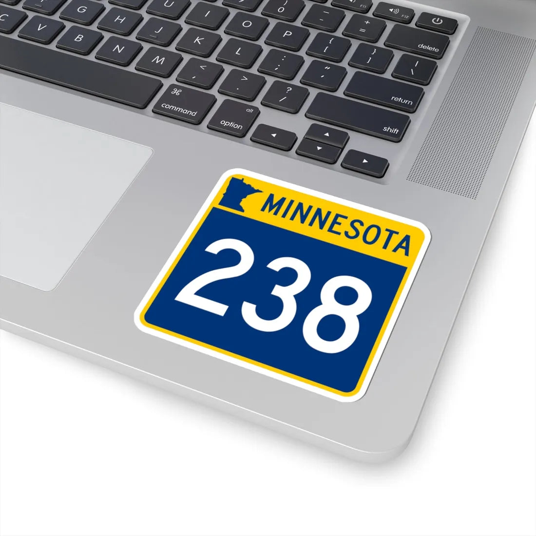 MN-238 (Minnesota) (Road Sign) STICKER Vinyl Kiss-Cut Decal - The Sticker Space