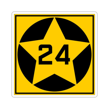 MN-24 1920 (Minnesota) (Road Sign) STICKER Vinyl Kiss-Cut Decal 2 Inch White - The Sticker Space