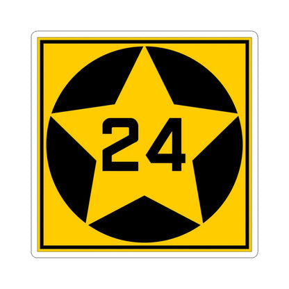 MN-24 1920 (Minnesota) (Road Sign) STICKER Vinyl Kiss-Cut Decal 3 Inch White - The Sticker Space