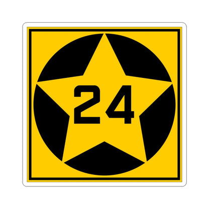 MN-24 1920 (Minnesota) (Road Sign) STICKER Vinyl Kiss-Cut Decal 6 Inch White - The Sticker Space