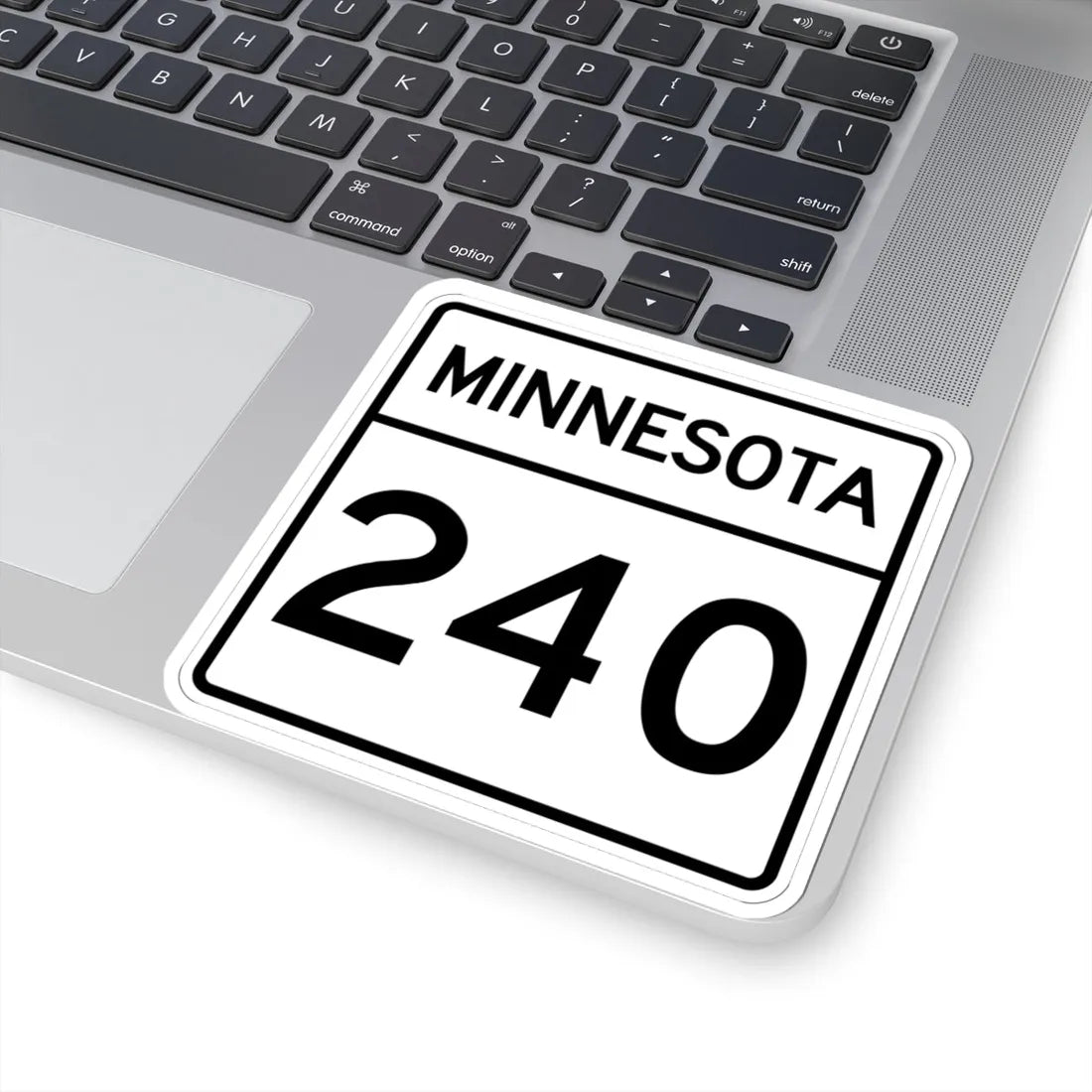 MN-240 1948 (Minnesota) (Road Sign) STICKER Vinyl Kiss-Cut Decal - The Sticker Space