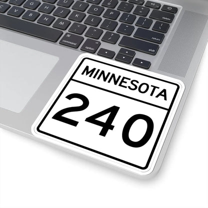 MN-240 1948 (Minnesota) (Road Sign) STICKER Vinyl Kiss-Cut Decal - The Sticker Space