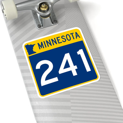 MN-241 (Minnesota) (Road Sign) STICKER Vinyl Kiss-Cut Decal - The Sticker Space