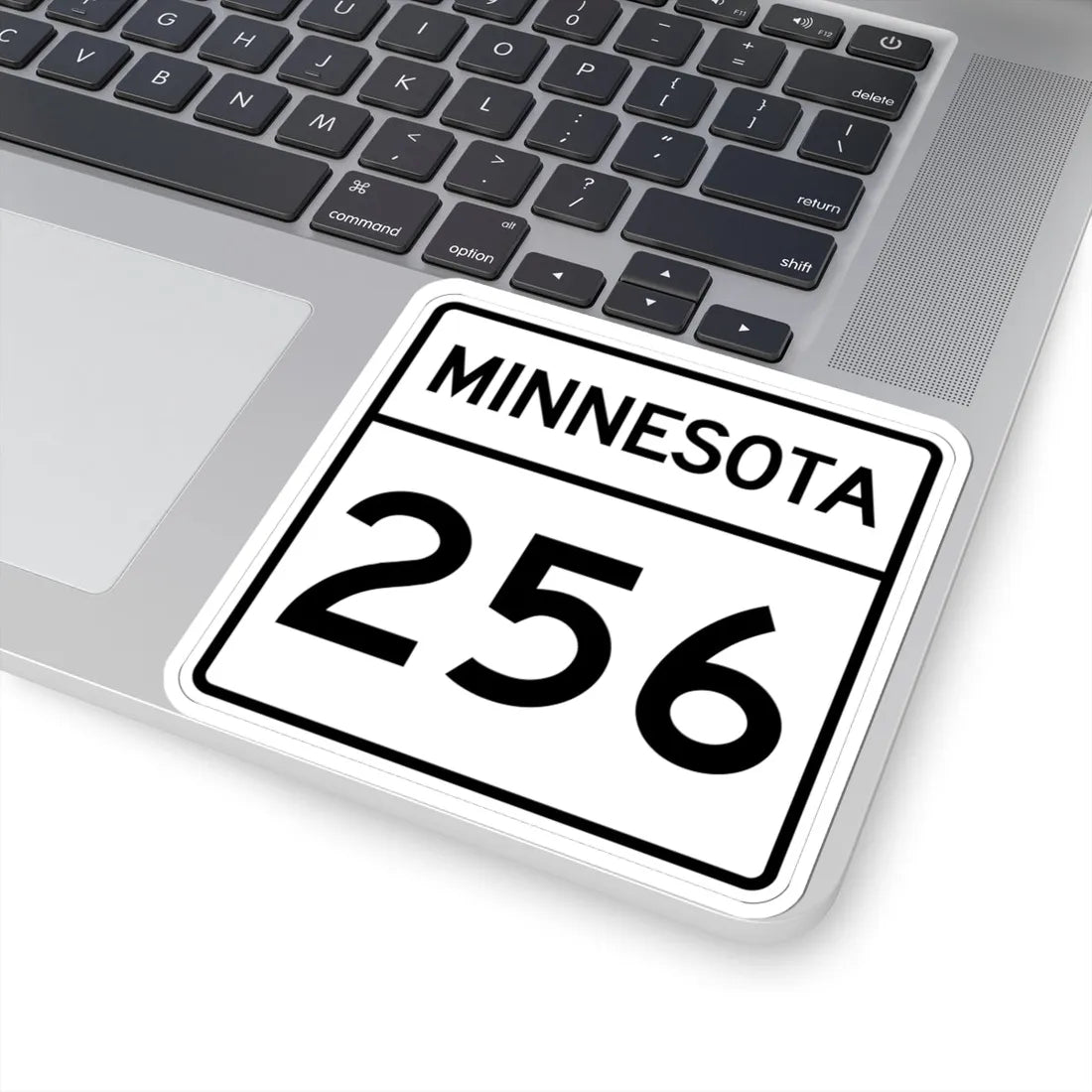 MN-256 1948 (Minnesota) (Road Sign) STICKER Vinyl Kiss-Cut Decal - The Sticker Space