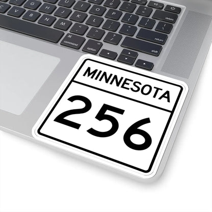MN-256 1948 (Minnesota) (Road Sign) STICKER Vinyl Kiss-Cut Decal - The Sticker Space