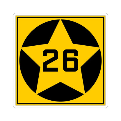 MN-26 1920 (Minnesota) (Road Sign) STICKER Vinyl Kiss-Cut Decal 4 Inch White - The Sticker Space