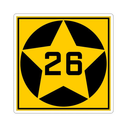 MN-26 1920 (Minnesota) (Road Sign) STICKER Vinyl Kiss-Cut Decal 6 Inch White - The Sticker Space