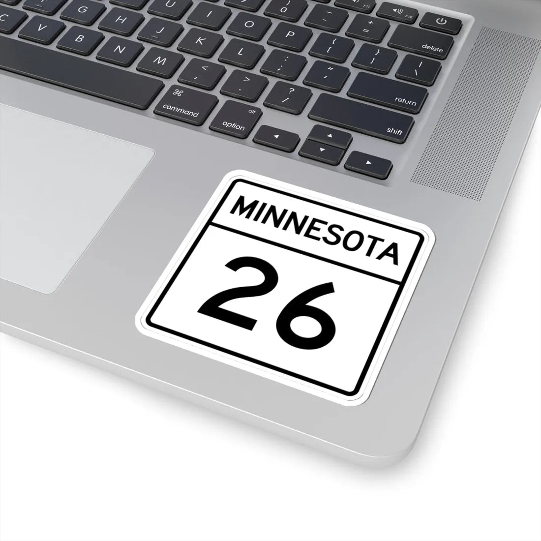 MN-26 1948 (Minnesota) (Road Sign) STICKER Vinyl Kiss-Cut Decal - The Sticker Space