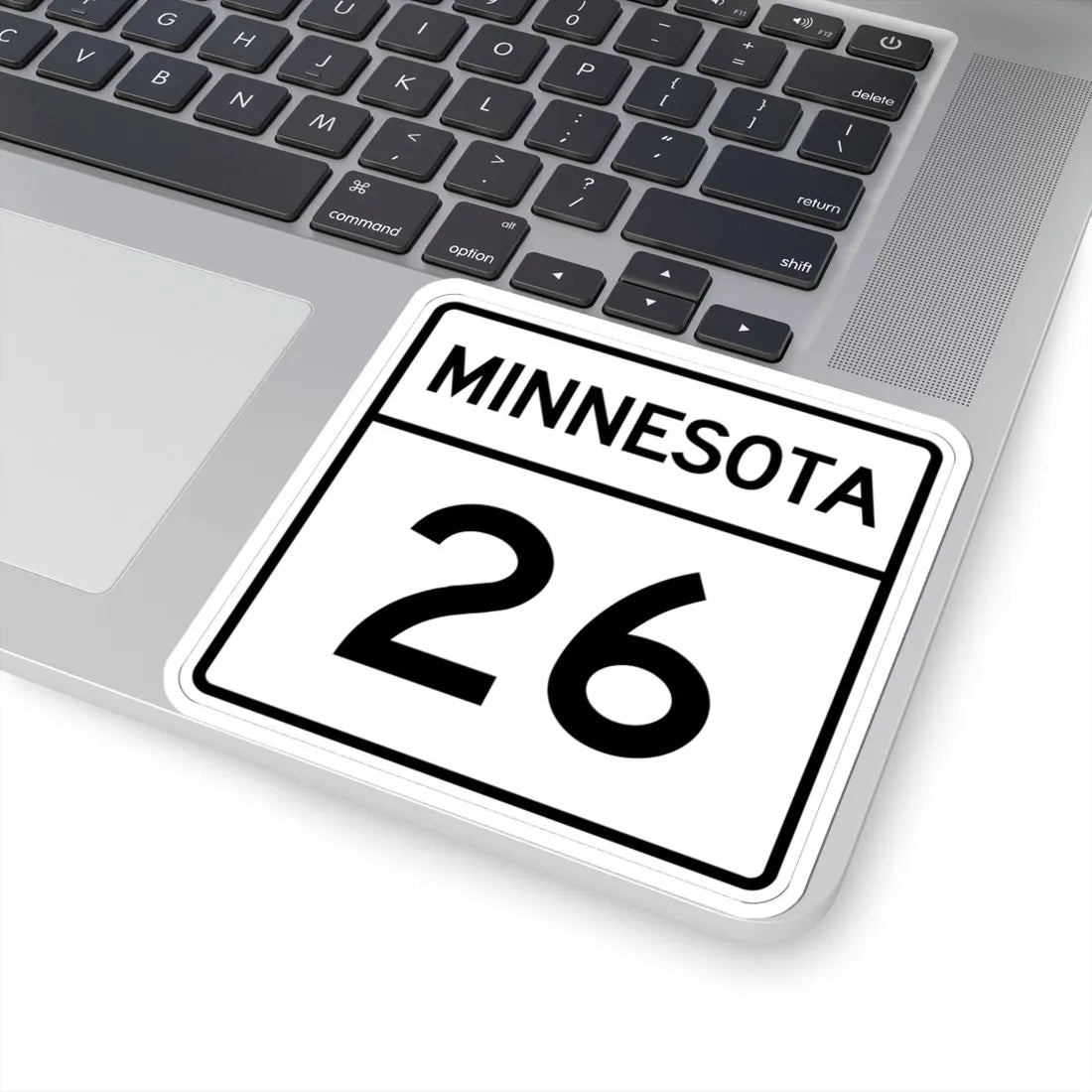 MN-26 1948 (Minnesota) (Road Sign) STICKER Vinyl Kiss-Cut Decal - The Sticker Space