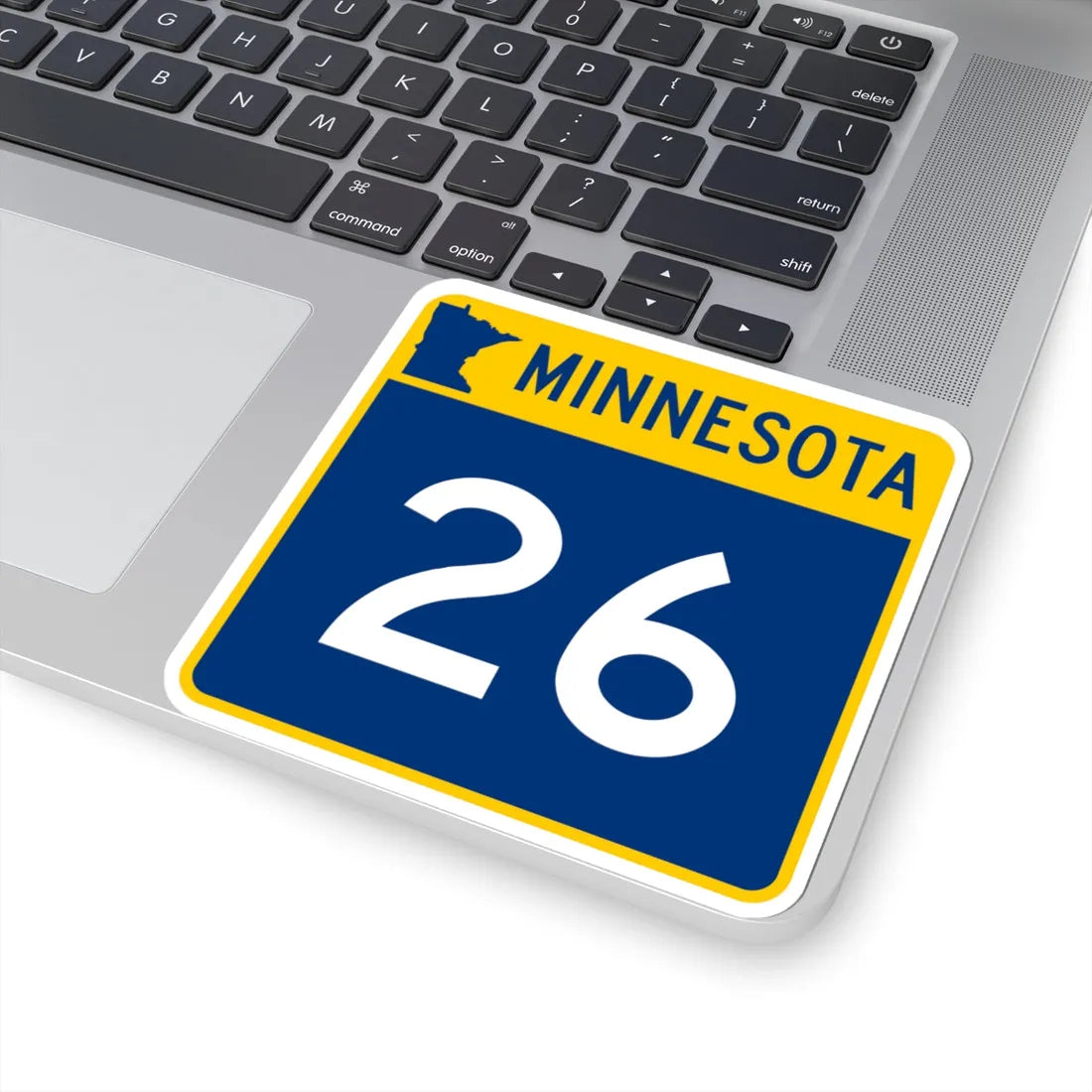 MN-26 (Minnesota) (Road Sign) STICKER Vinyl Kiss-Cut Decal - The Sticker Space