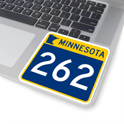 MN-262 (Minnesota) (Road Sign) STICKER Vinyl Kiss-Cut Decal - The Sticker Space