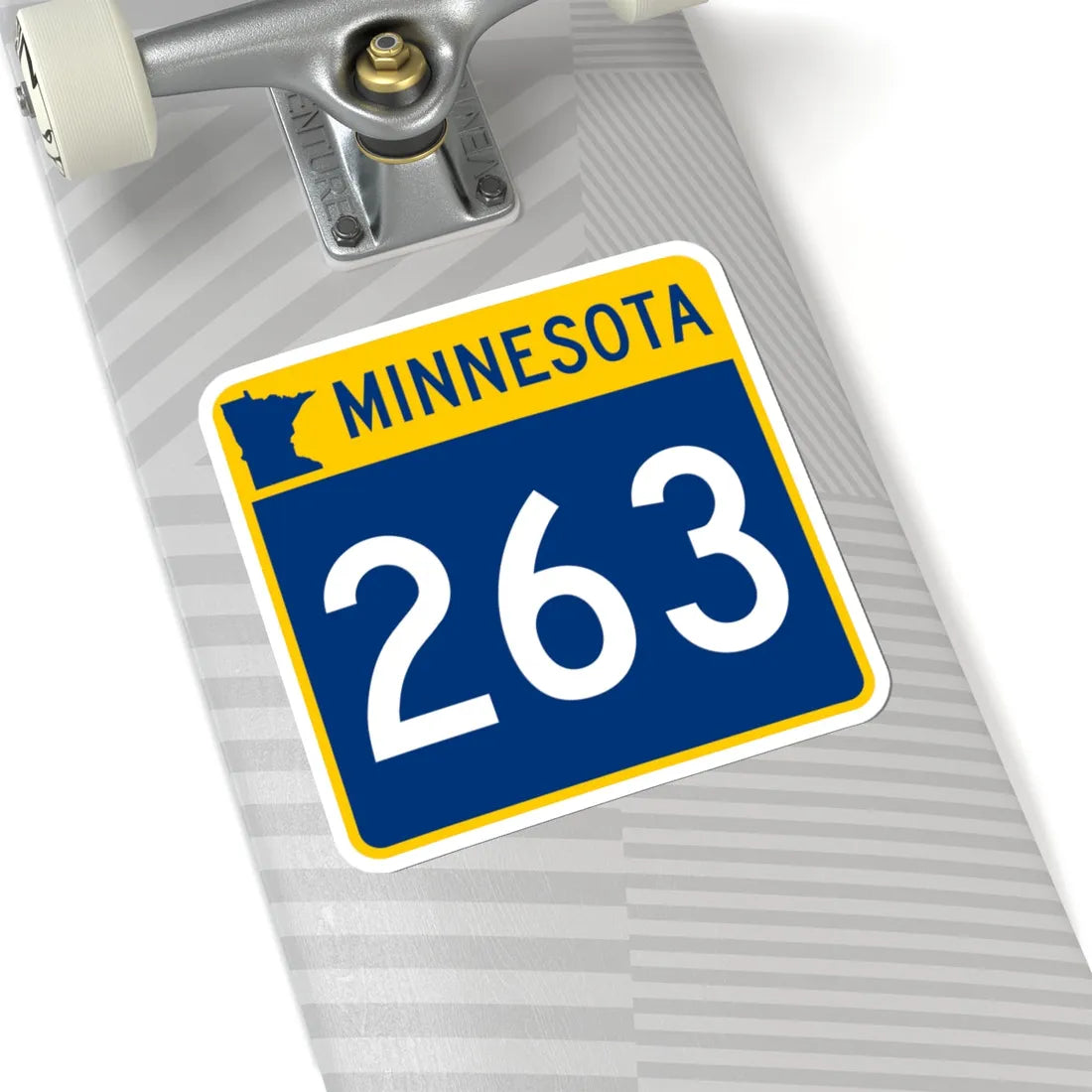 MN-263 (Minnesota) (Road Sign) STICKER Vinyl Kiss-Cut Decal - The Sticker Space