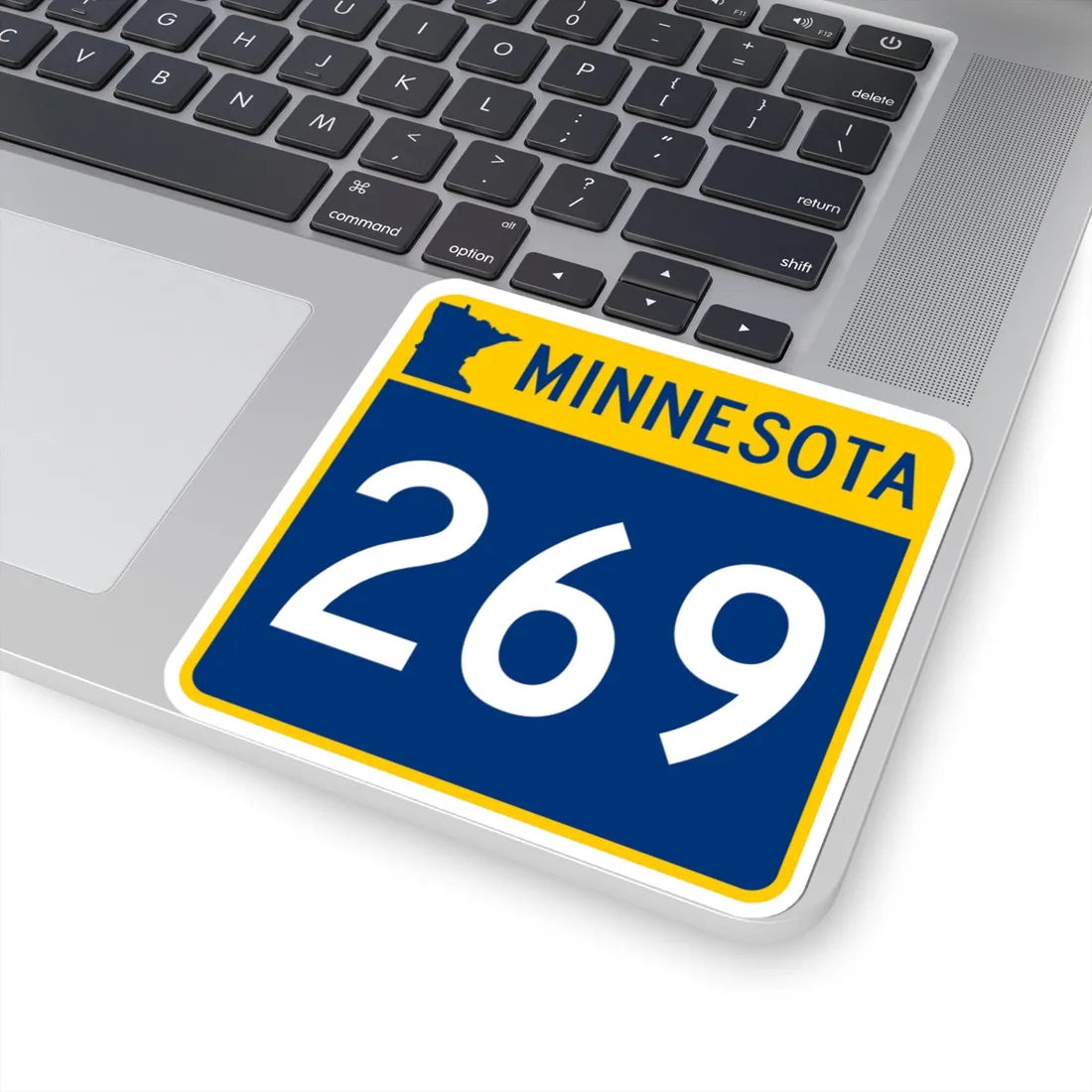 MN-269 (Minnesota) (Road Sign) STICKER Vinyl Kiss-Cut Decal - The Sticker Space