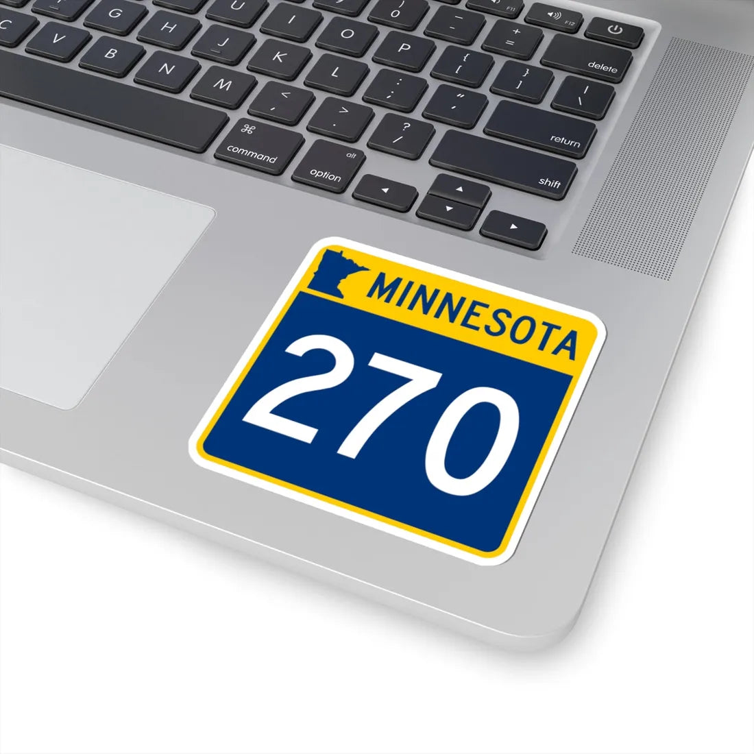 MN-270 (Minnesota) (Road Sign) STICKER Vinyl Kiss-Cut Decal - The Sticker Space
