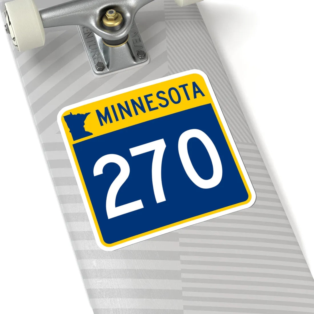 MN-270 (Minnesota) (Road Sign) STICKER Vinyl Kiss-Cut Decal - The Sticker Space