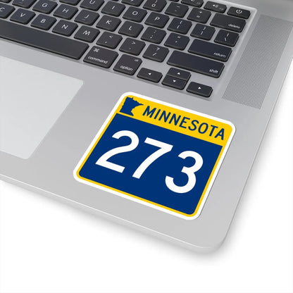 MN-273 (Minnesota) (Road Sign) STICKER Vinyl Kiss-Cut Decal - The Sticker Space
