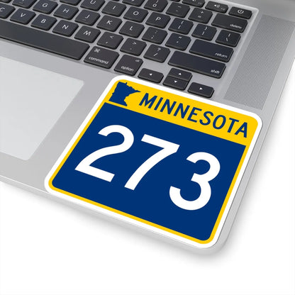 MN-273 (Minnesota) (Road Sign) STICKER Vinyl Kiss-Cut Decal - The Sticker Space