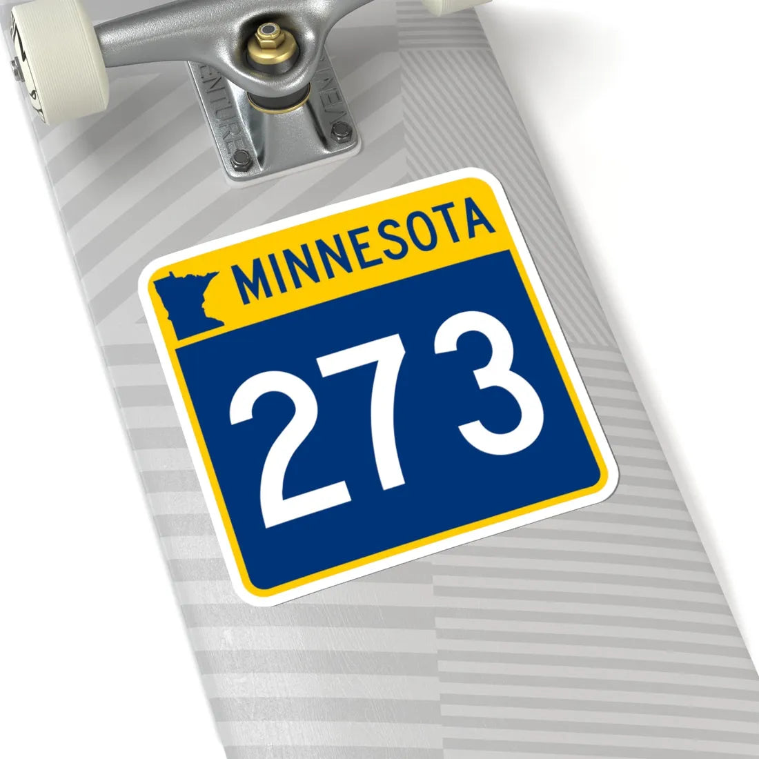 MN-273 (Minnesota) (Road Sign) STICKER Vinyl Kiss-Cut Decal - The Sticker Space