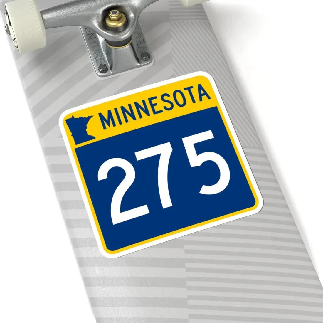 MN-275 (Minnesota) (Road Sign) STICKER Vinyl Kiss-Cut Decal - The Sticker Space
