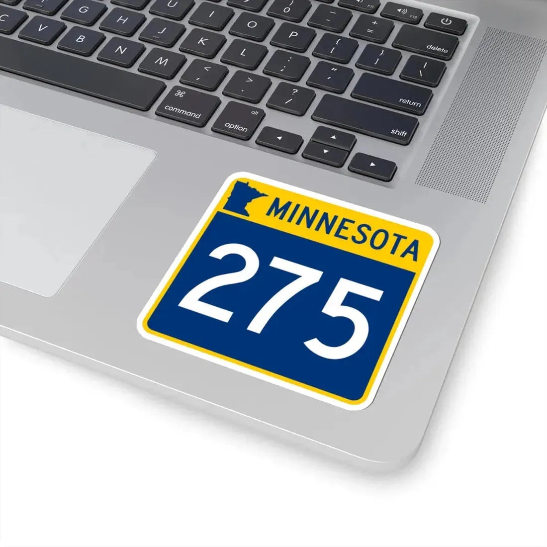 MN-275 (Minnesota) (Road Sign) STICKER Vinyl Kiss-Cut Decal - The Sticker Space