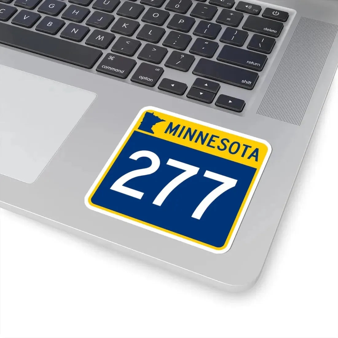 MN-277 (Minnesota) (Road Sign) STICKER Vinyl Kiss-Cut Decal - The Sticker Space