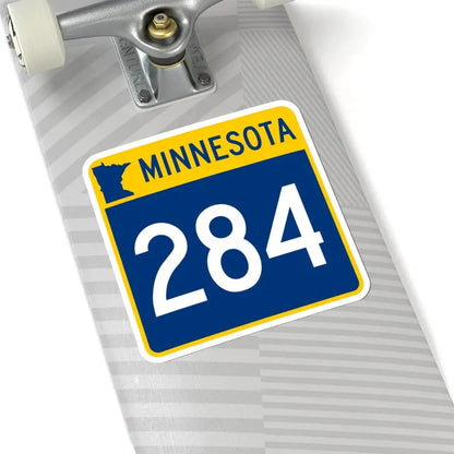 MN-284 (Minnesota) (Road Sign) STICKER Vinyl Kiss-Cut Decal - The Sticker Space