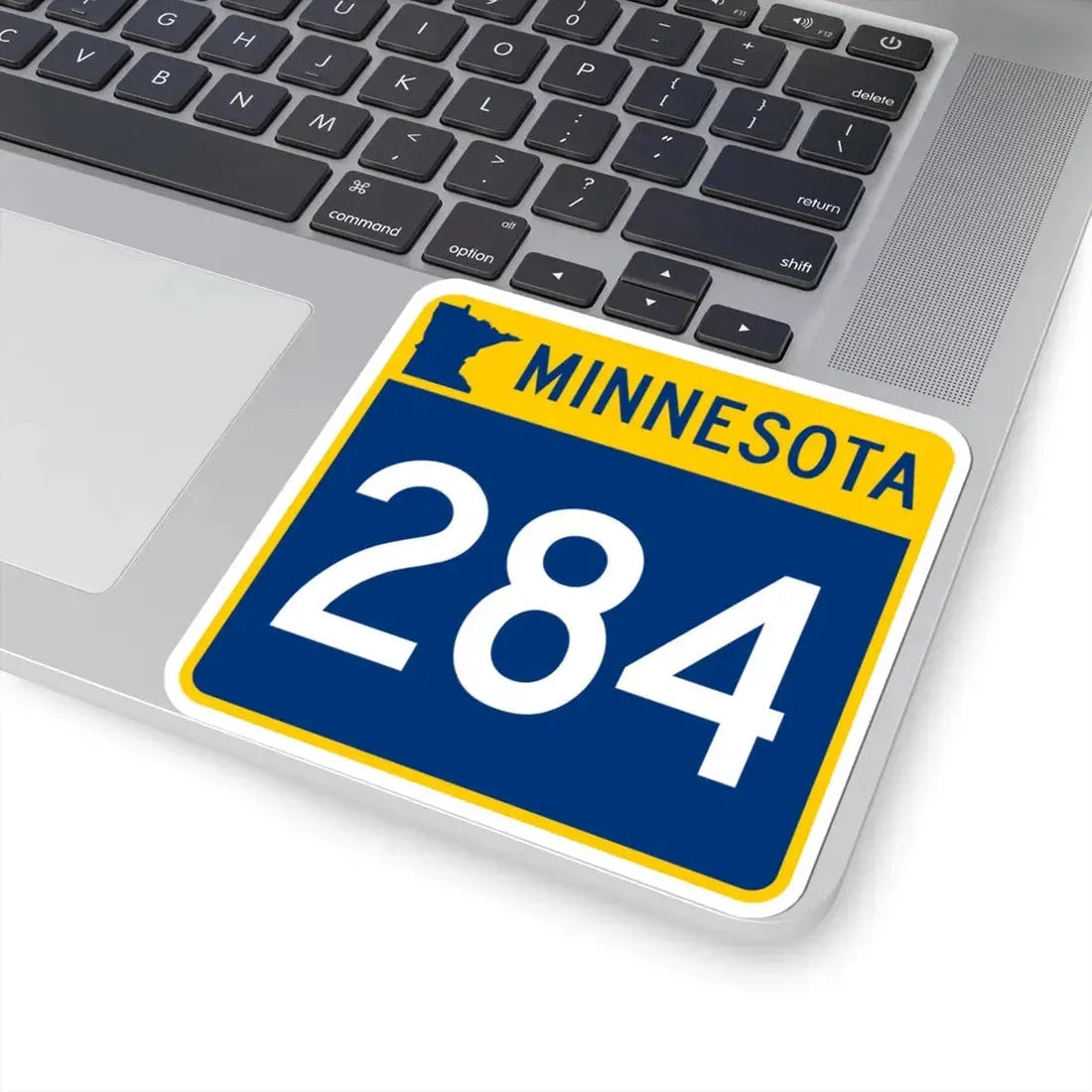 MN-284 (Minnesota) (Road Sign) STICKER Vinyl Kiss-Cut Decal - The Sticker Space