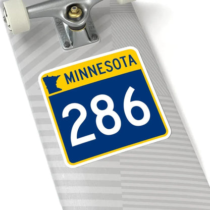 MN-286 (Minnesota) (Road Sign) STICKER Vinyl Kiss-Cut Decal - The Sticker Space