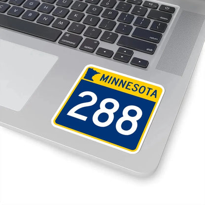 MN-288 (Minnesota) (Road Sign) STICKER Vinyl Kiss-Cut Decal - The Sticker Space