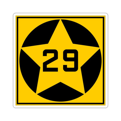 MN-29 1920 (Minnesota) (Road Sign) STICKER Vinyl Kiss-Cut Decal 4 Inch White - The Sticker Space