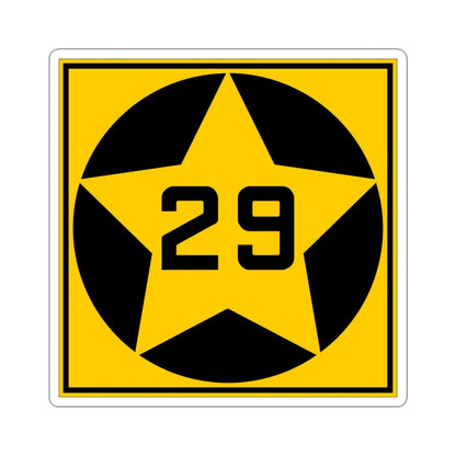 MN-29 1920 (Minnesota) (Road Sign) STICKER Vinyl Kiss-Cut Decal 6 Inch White - The Sticker Space