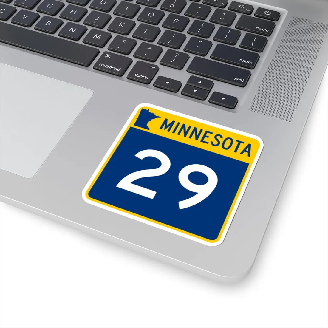 MN-29 (Minnesota) (Road Sign) STICKER Vinyl Kiss-Cut Decal - The Sticker Space