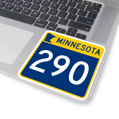 MN-290 (Minnesota) (Road Sign) STICKER Vinyl Kiss-Cut Decal - The Sticker Space