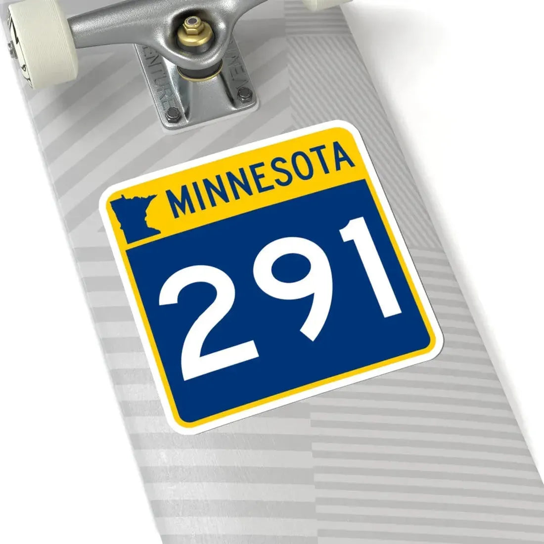 MN-291 (Minnesota) (Road Sign) STICKER Vinyl Kiss-Cut Decal - The Sticker Space