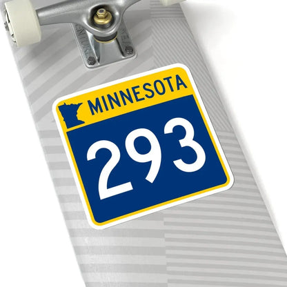 MN-293 (Minnesota) (Road Sign) STICKER Vinyl Kiss-Cut Decal - The Sticker Space