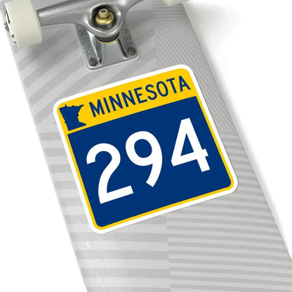 MN-294 (Minnesota) (Road Sign) STICKER Vinyl Kiss-Cut Decal - The Sticker Space