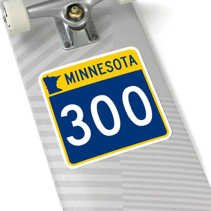 MN-300 (Minnesota) (Road Sign) STICKER Vinyl Kiss-Cut Decal - The Sticker Space