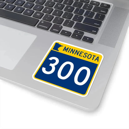 MN-300 (Minnesota) (Road Sign) STICKER Vinyl Kiss-Cut Decal - The Sticker Space