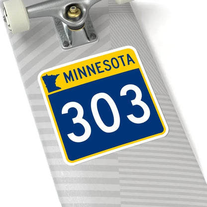 MN-303 (Minnesota) (Road Sign) STICKER Vinyl Kiss-Cut Decal - The Sticker Space