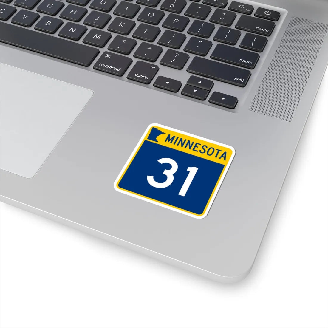 MN-31 (Minnesota) (Road Sign) STICKER Vinyl Kiss-Cut Decal - The Sticker Space