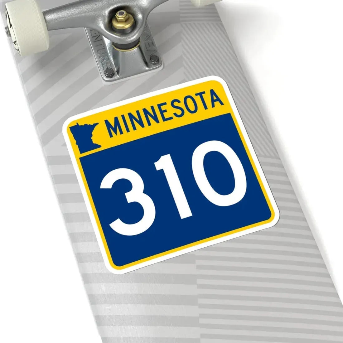 MN-310 (Minnesota) (Road Sign) STICKER Vinyl Kiss-Cut Decal - The Sticker Space