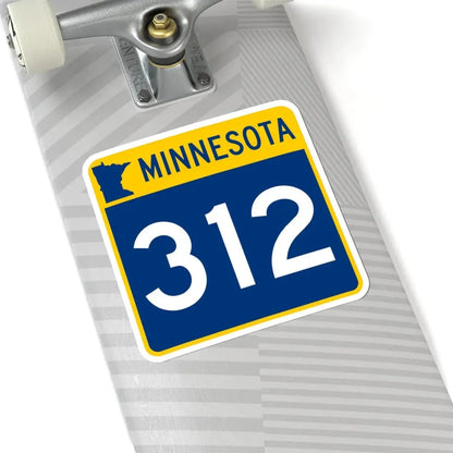 MN-312 (Minnesota) (Road Sign) STICKER Vinyl Kiss-Cut Decal - The Sticker Space
