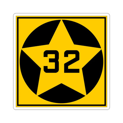 MN-32 1920 (Minnesota) (Road Sign) STICKER Vinyl Kiss-Cut Decal 4 Inch White - The Sticker Space