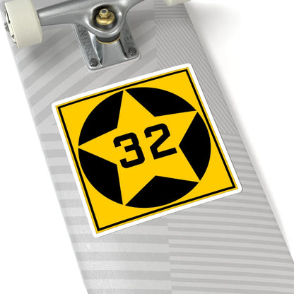 MN-32 1920 (Minnesota) (Road Sign) STICKER Vinyl Kiss-Cut Decal - The Sticker Space