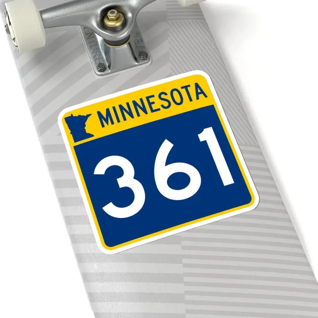 MN-361 (Minnesota) (Road Sign) STICKER Vinyl Kiss-Cut Decal - The Sticker Space