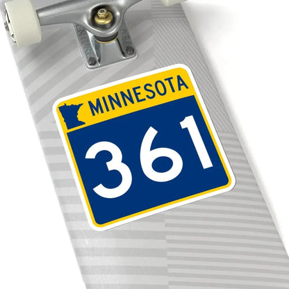 MN-361 (Minnesota) (Road Sign) STICKER Vinyl Kiss-Cut Decal - The Sticker Space