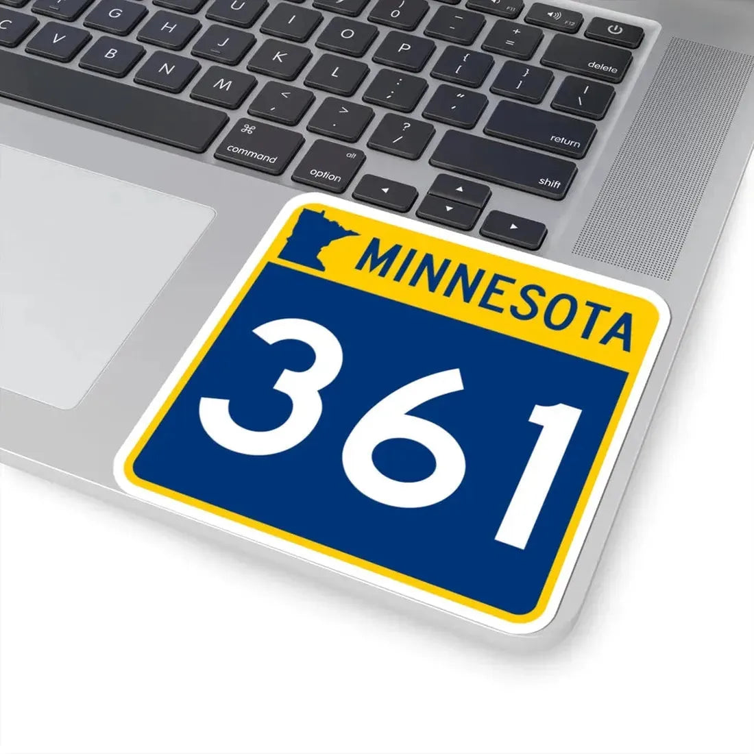 MN-361 (Minnesota) (Road Sign) STICKER Vinyl Kiss-Cut Decal - The Sticker Space