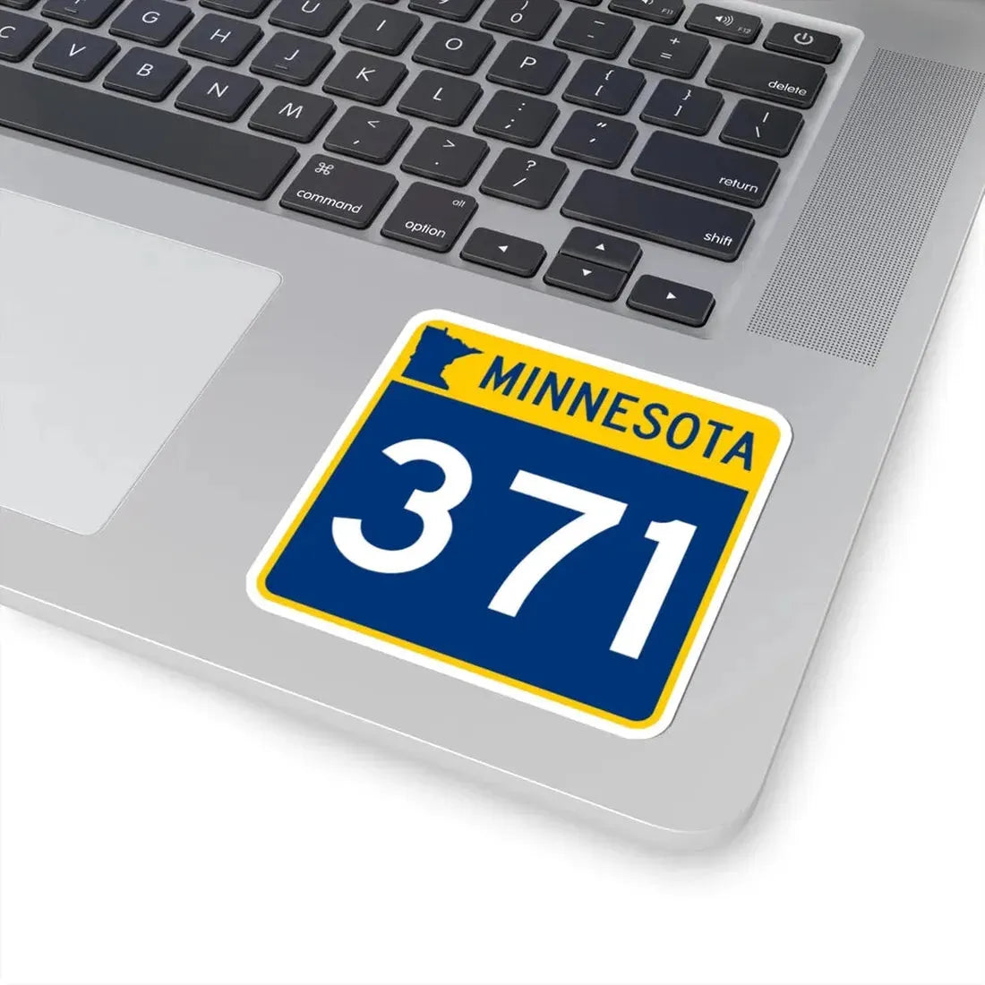 MN-371 (Minnesota) (Road Sign) STICKER Vinyl Kiss-Cut Decal - The Sticker Space