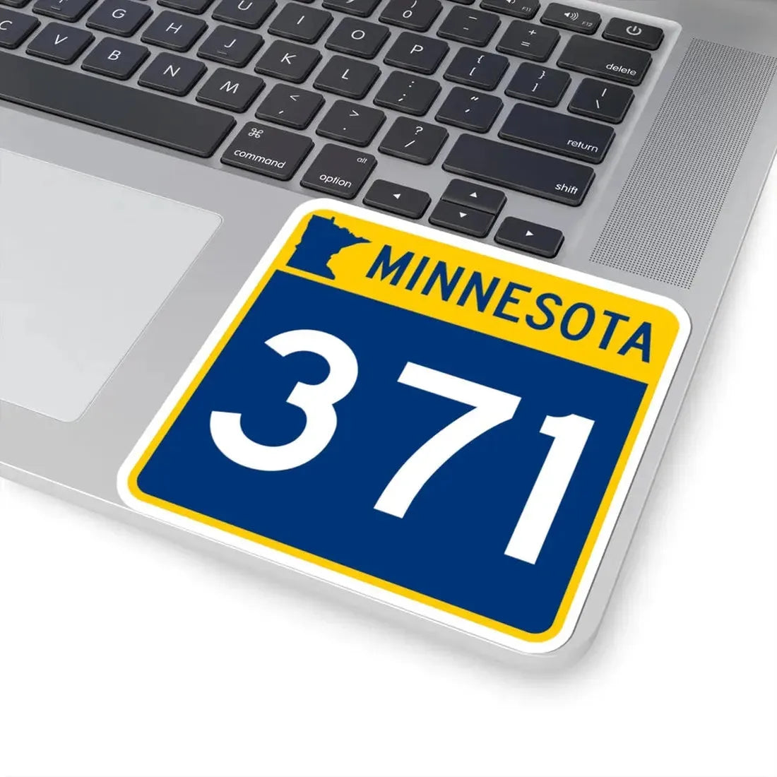 MN-371 (Minnesota) (Road Sign) STICKER Vinyl Kiss-Cut Decal - The Sticker Space