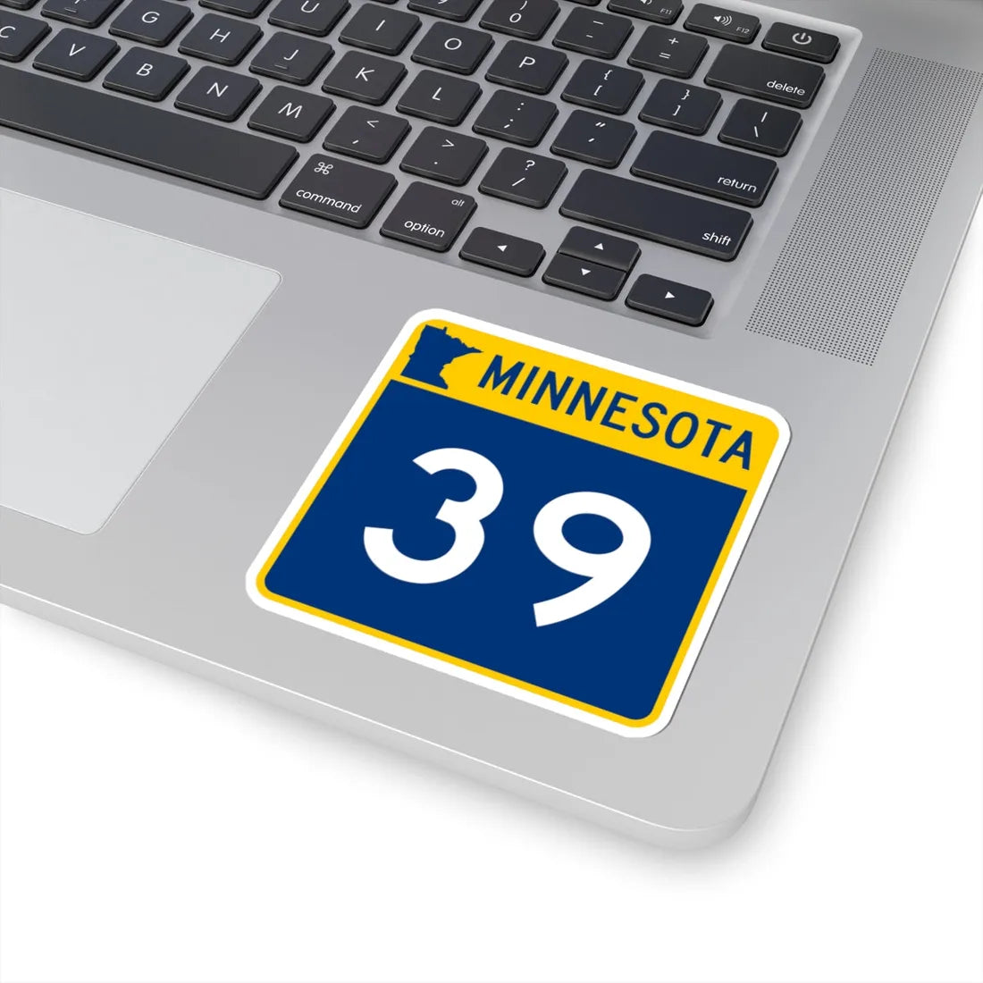 MN-39 (Minnesota) (Road Sign) STICKER Vinyl Kiss-Cut Decal - The Sticker Space